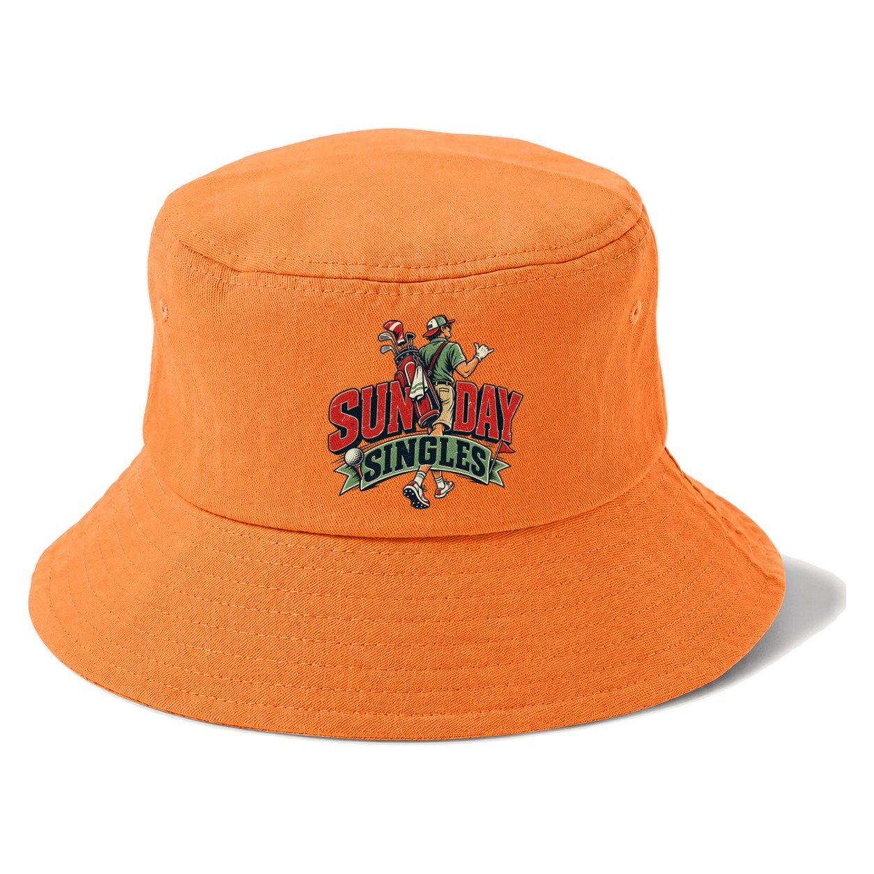 Sunday Singles Golf Life Bucket Hat – Terracotta Clay