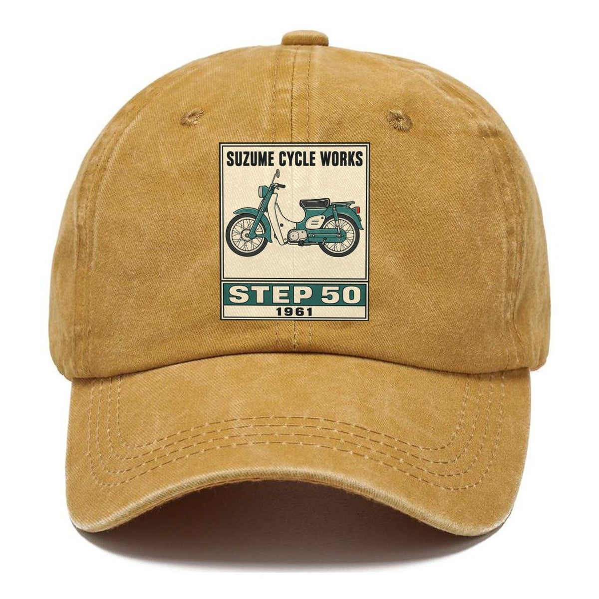 Suzume Step 50 Showa Speed Plates Classic Cap – Golden Harvest
