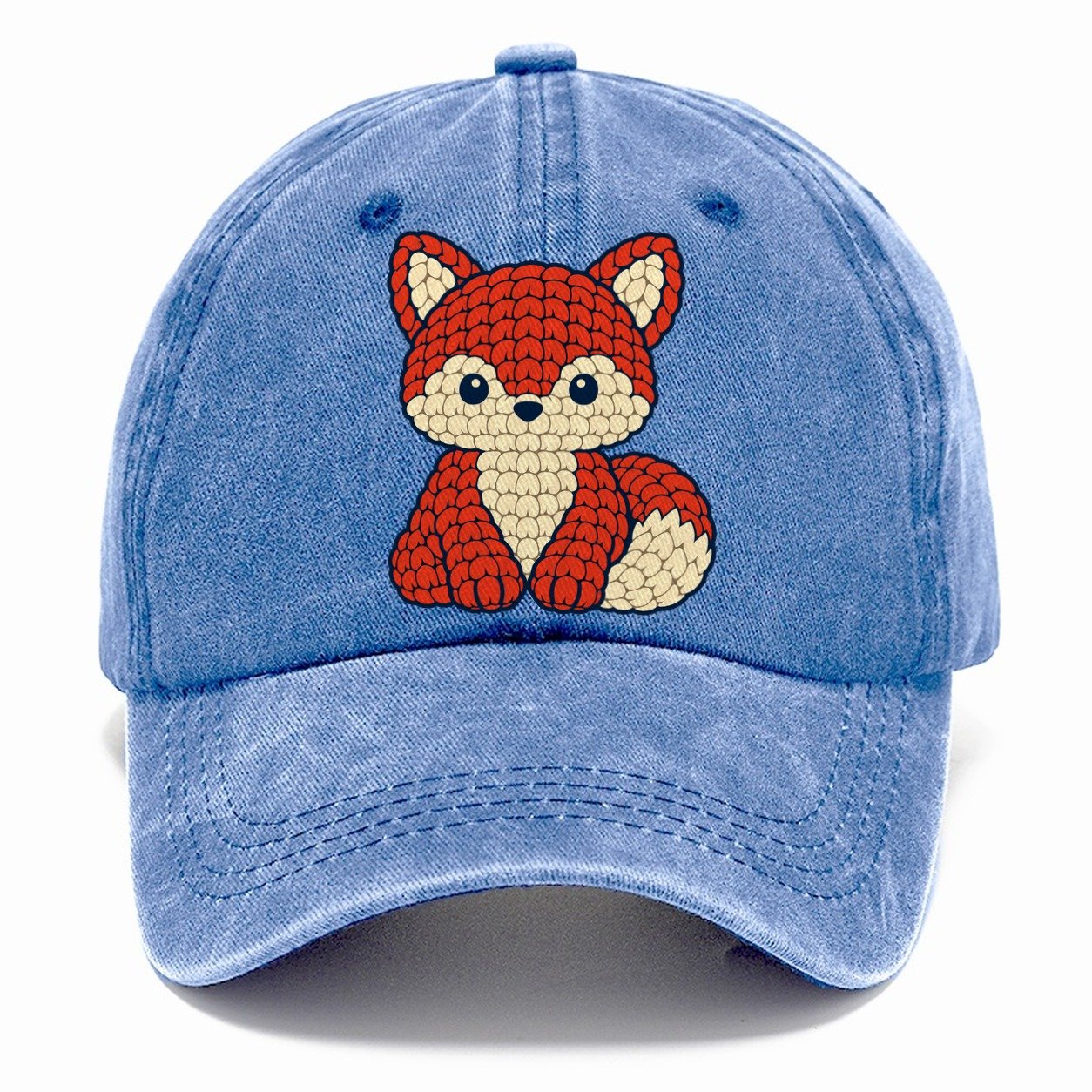 Amigurumi Fox Yarn Crafts Classic Cap – Summer Sky