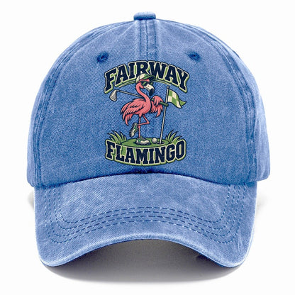 Fairway Flamingo Golf Life Classic Cap – Summer Sky
