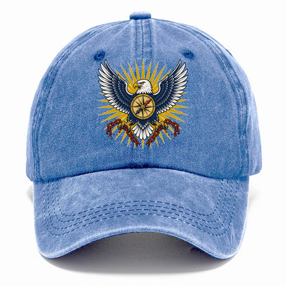 Eagle Chains Sunburst Classic Cap – Summer Sky