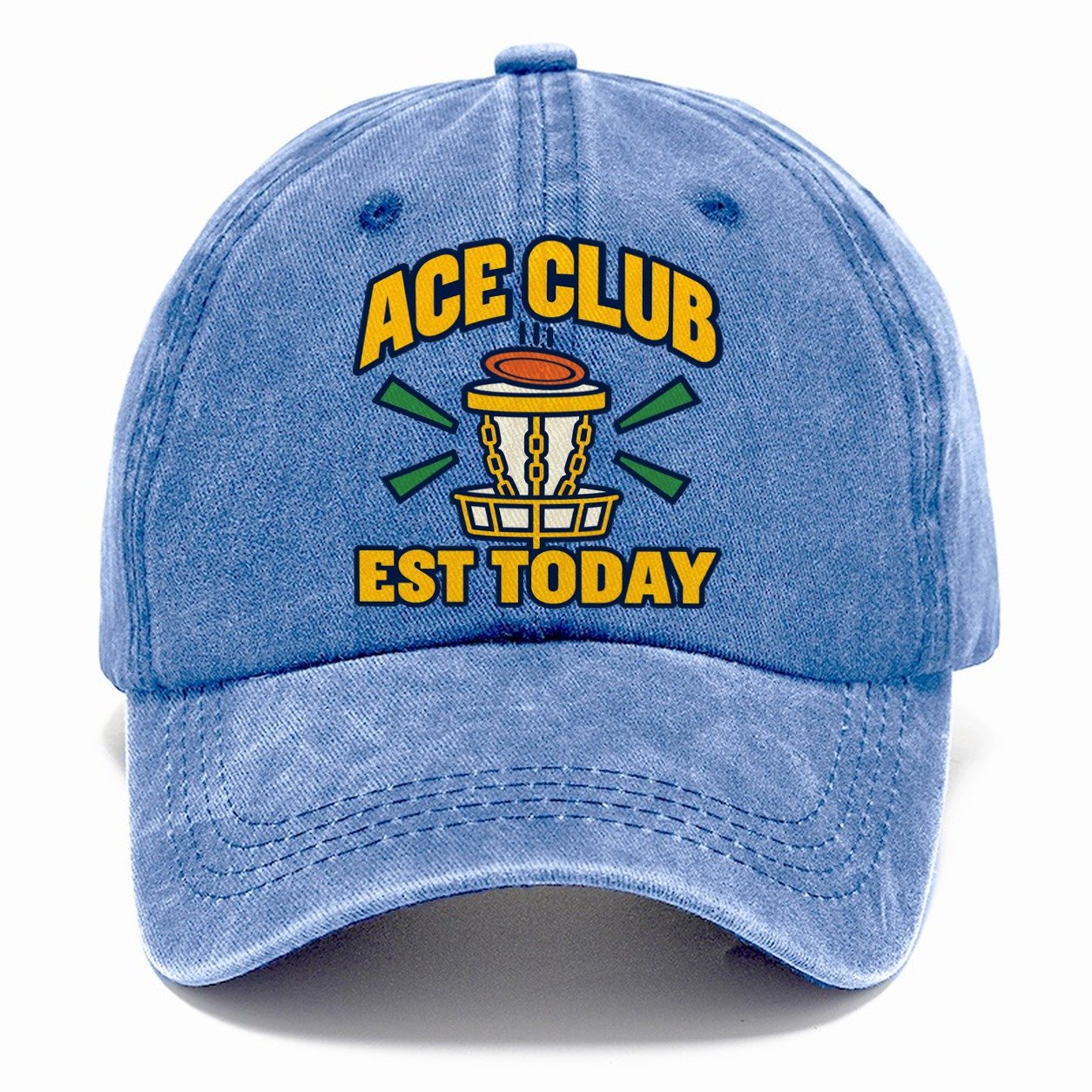Ace Club Est Today Disc Golf Classic Cap – Summer Sky