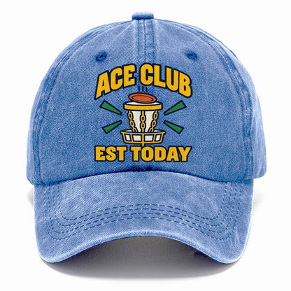 Ace Club Est Today Disc Golf Classic Cap – Summer Sky