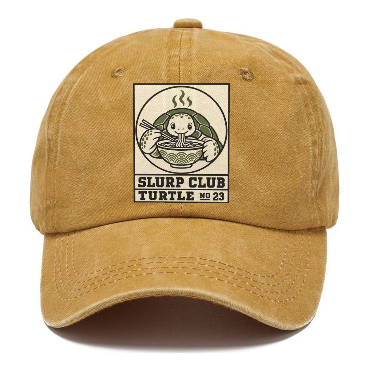Turtle Patient Slurp Club Classic Cap – Golden Harvest