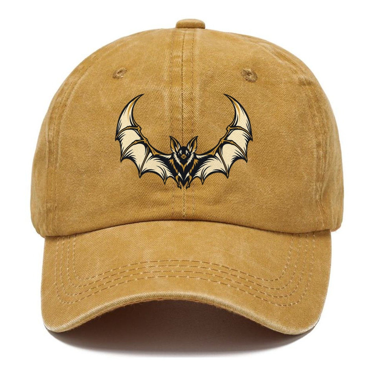 Bat Crescent Wings Sundown Familiars Classic Cap – Golden Harvest