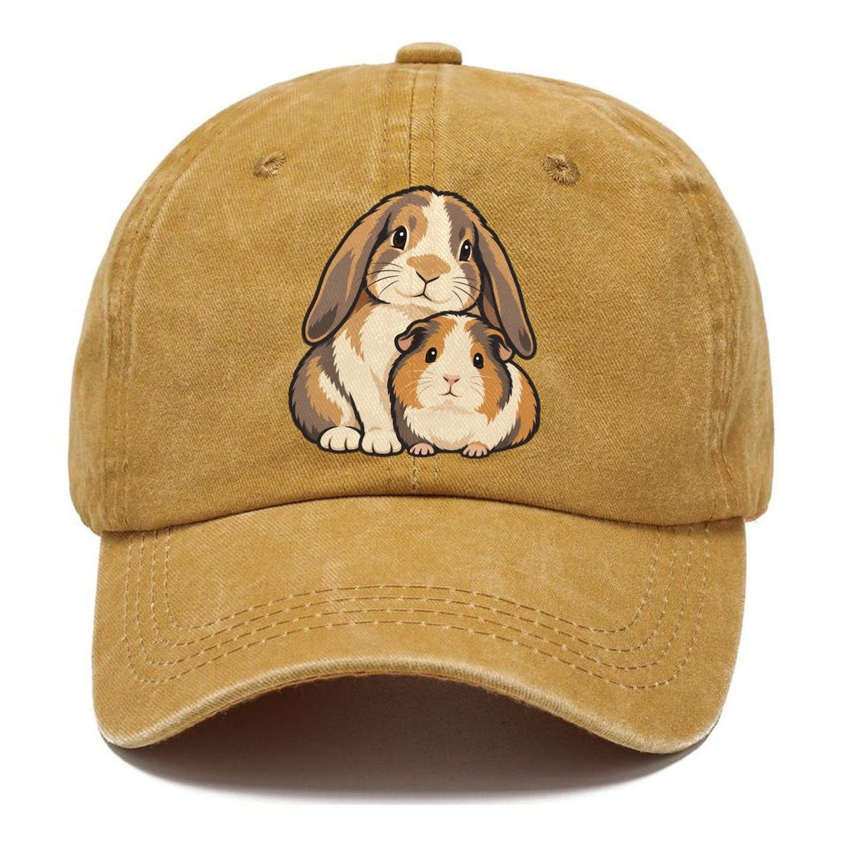 Rabbit And Guinea Pig Small Pet Logos Classic Cap – Golden Harvest