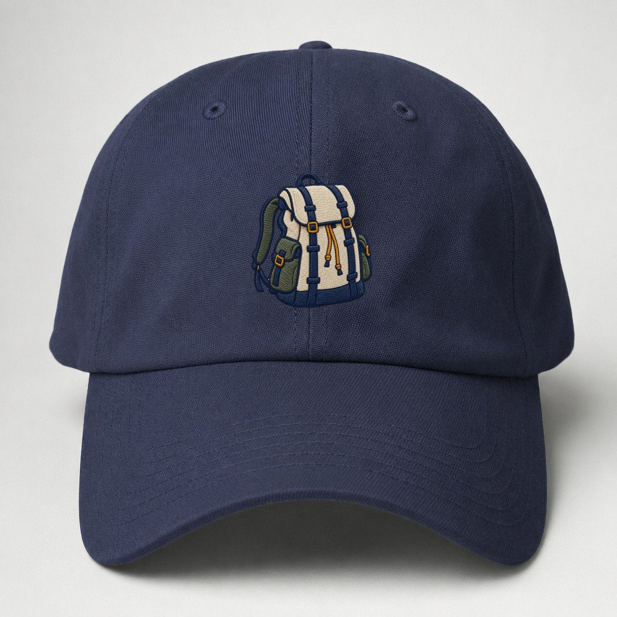 Hiking Backpack Tiny Solo Marks Baseball Cap – Twilight Navy