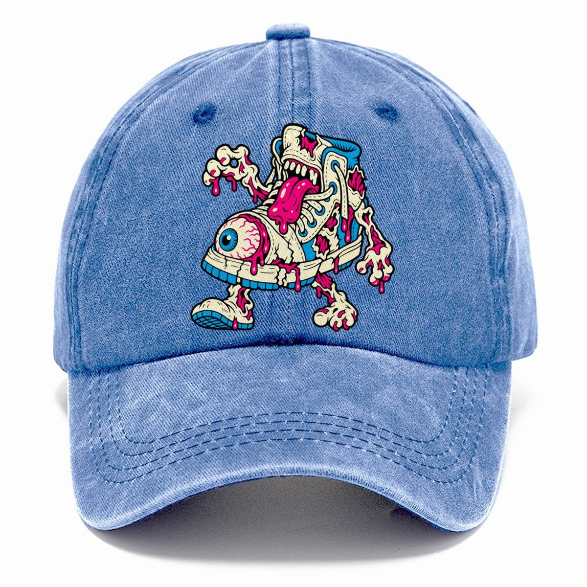 Zombie Sneaker Crazy Styles Classic Cap – Summer Sky