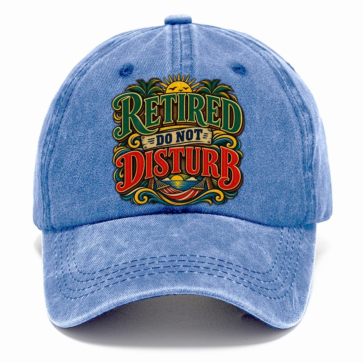 Retired Do Not Disturb Retired Living Classic Cap – Summer Sky