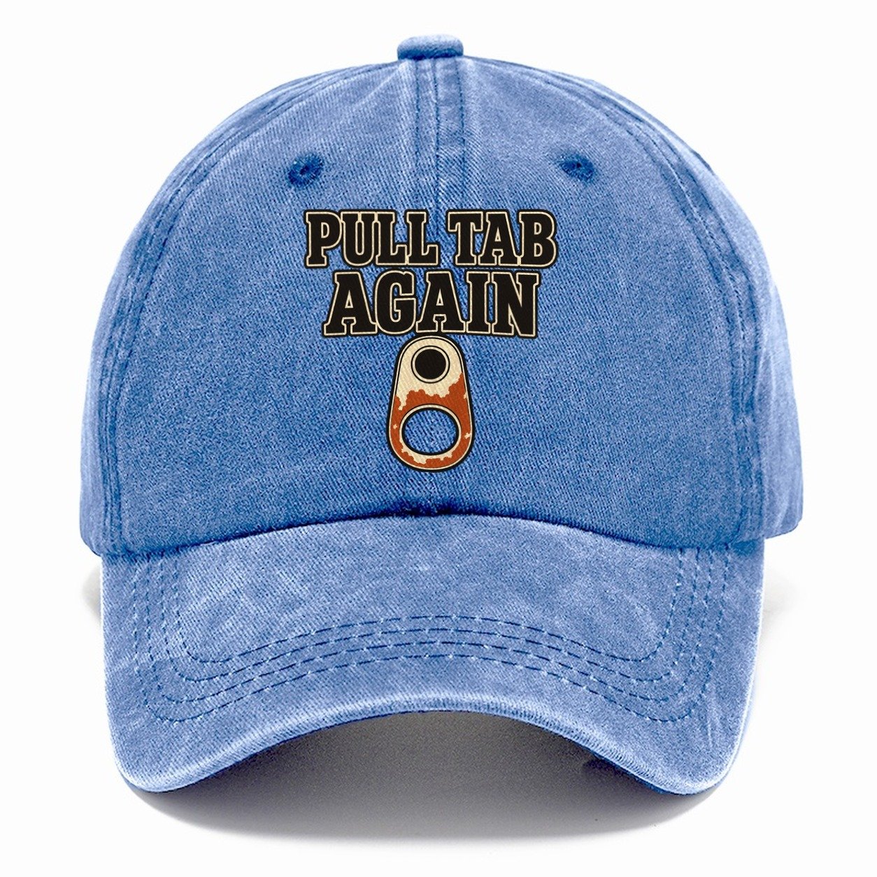 Pull Tab Again Treasure Hunting Classic Cap – Summer Sky