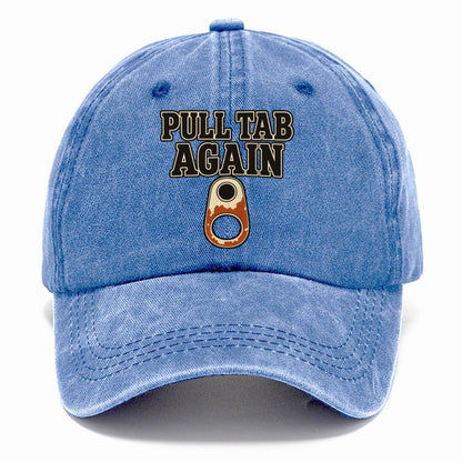 Pull Tab Again Treasure Hunting Classic Cap – Summer Sky