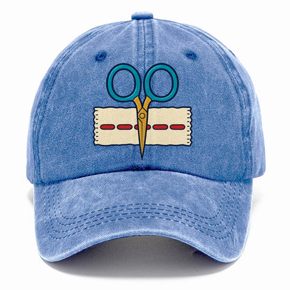 Scissors Study And Needlework Classic Cap – Summer Sky