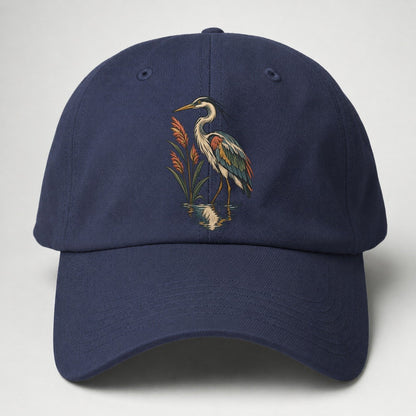 Heron Reed Mirror Gentle Wild Baseball Cap – Twilight Navy