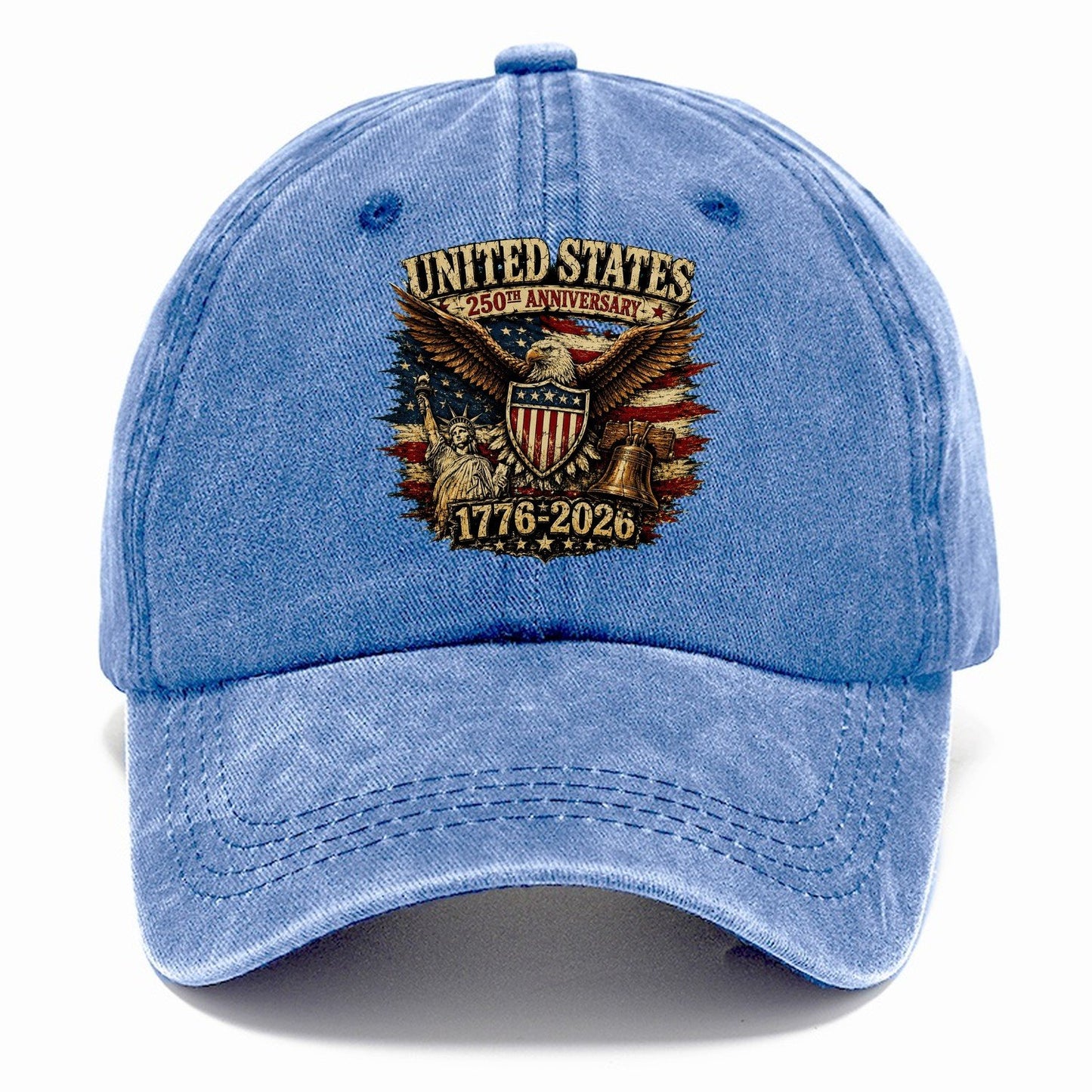 Us 250Th Emblem Classic Cap – Summer Sky