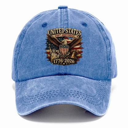 Us 250Th Emblem Classic Cap – Summer Sky