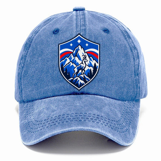 Slovenia Minimal Emblem Country Logos Classic Cap – Summer Sky
