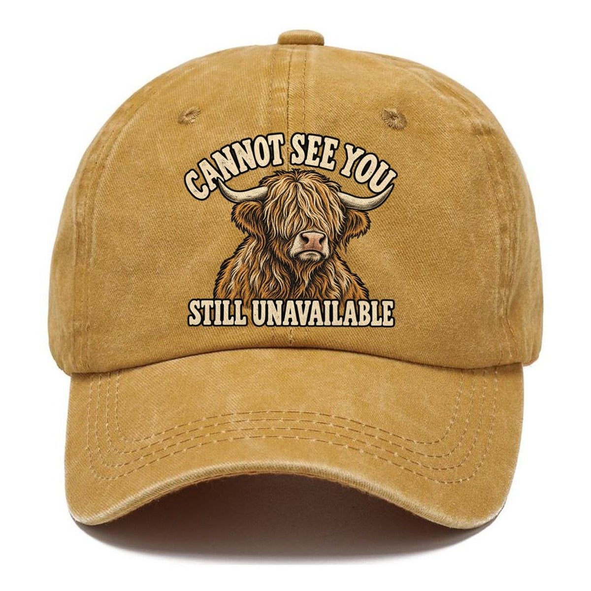 Highland Cow Unavailable Everyday Originals Classic Cap – Golden Harvest