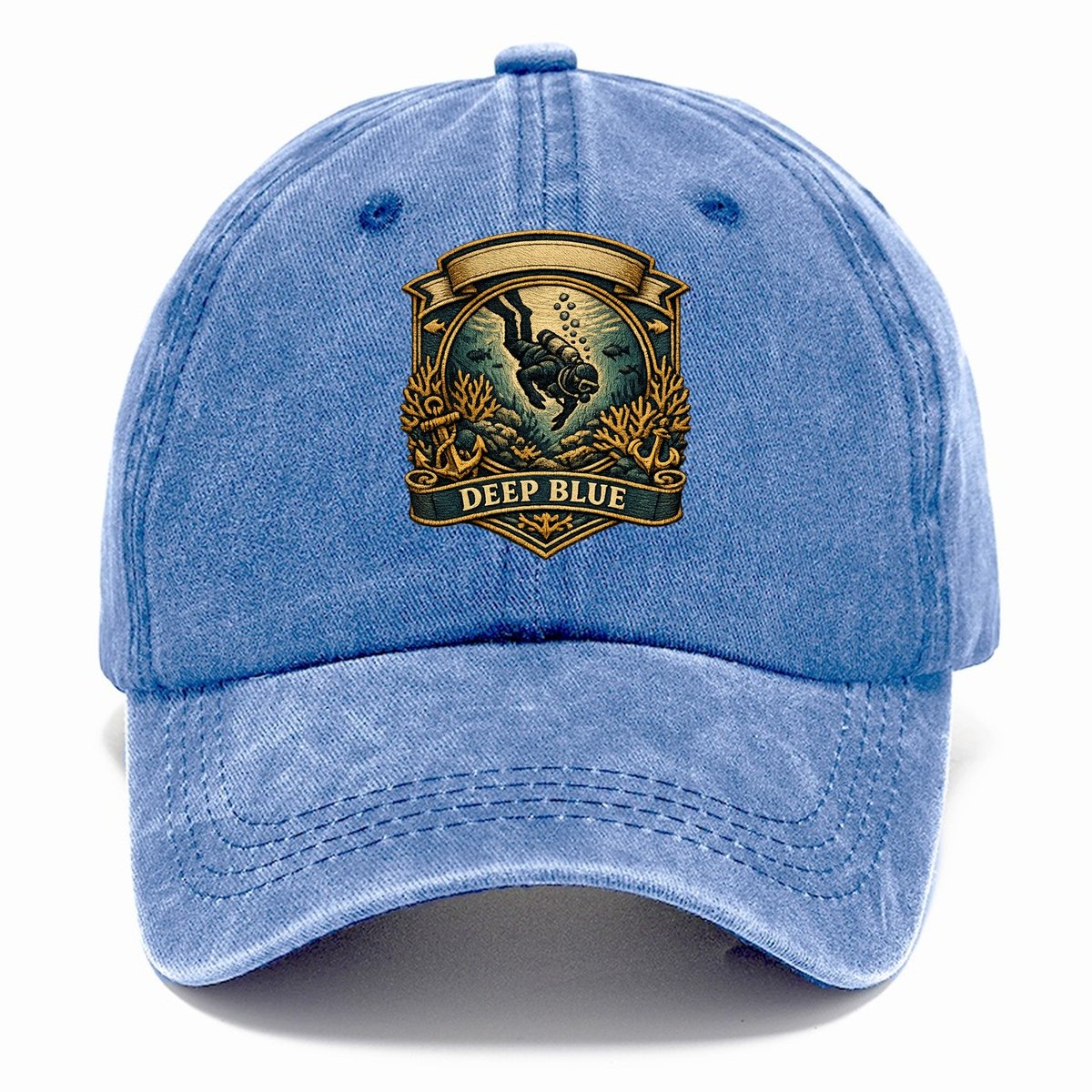 Scuba Diver Classic Cap – Summer Sky