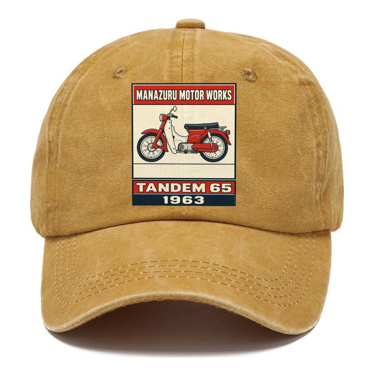 Manazuru Tandem 65 Showa Speed Plates Classic Cap – Golden Harvest