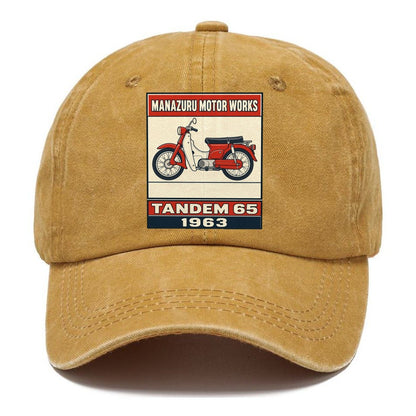 Manazuru Tandem 65 Showa Speed Plates Classic Cap – Golden Harvest