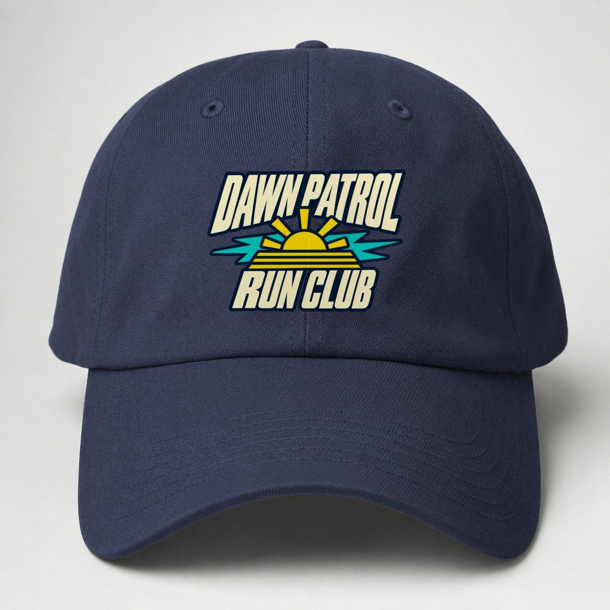 Dawn Patrol Run Club 90S Running Clubs Baseball Cap – Twilight Navy