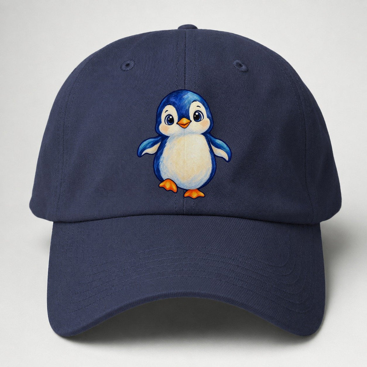 Penguin Front Waddle Sea Sprite Baseball Cap – Twilight Navy