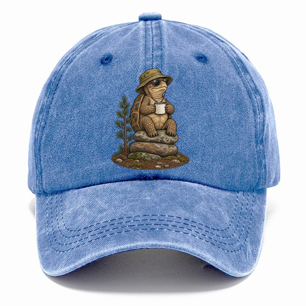 Tortoise Slow Roast Slow Camp Club Classic Cap – Summer Sky