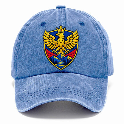 Romania Minimal Emblem Country Logos Classic Cap – Summer Sky