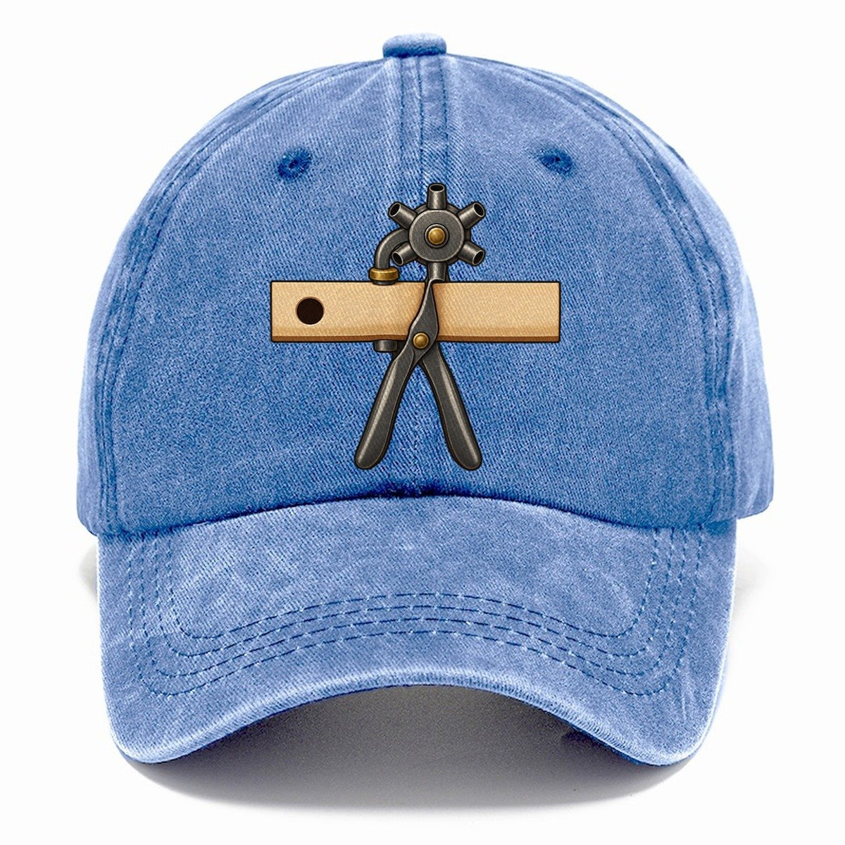 Punch And Strap Leathercraft Classic Cap – Summer Sky