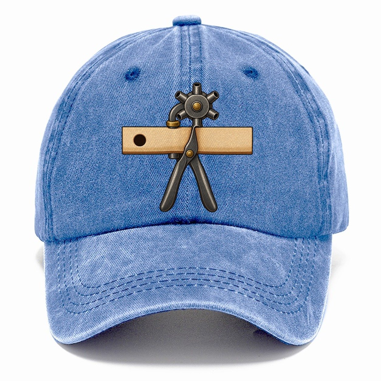 Punch And Strap Leathercraft Classic Cap – Summer Sky