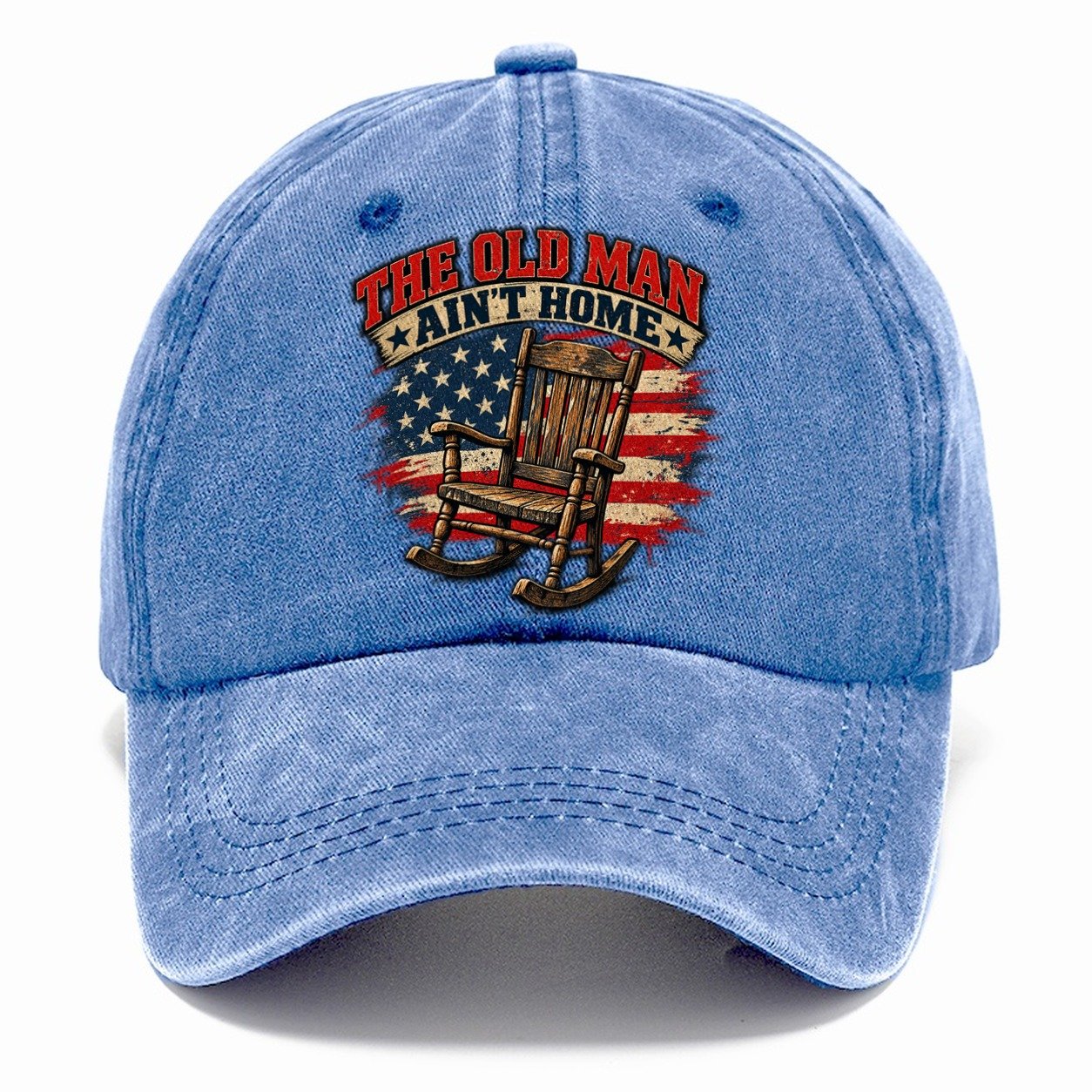 The Old Man Ain T Home Old Man Strong Classic Cap – Summer Sky