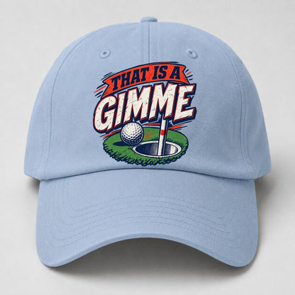 Thats A Gimme Golf Life Baseball Cap – Light Blue