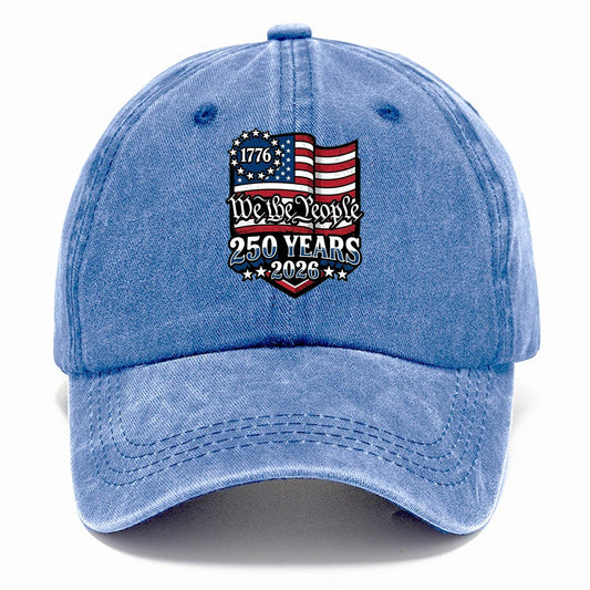 We The People Flag Classic Cap – Summer Sky