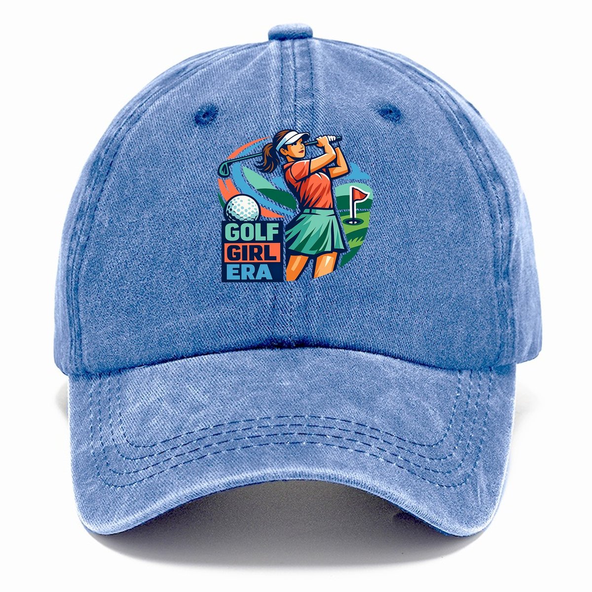 Golf Girl Era Classic Cap – Summer Sky