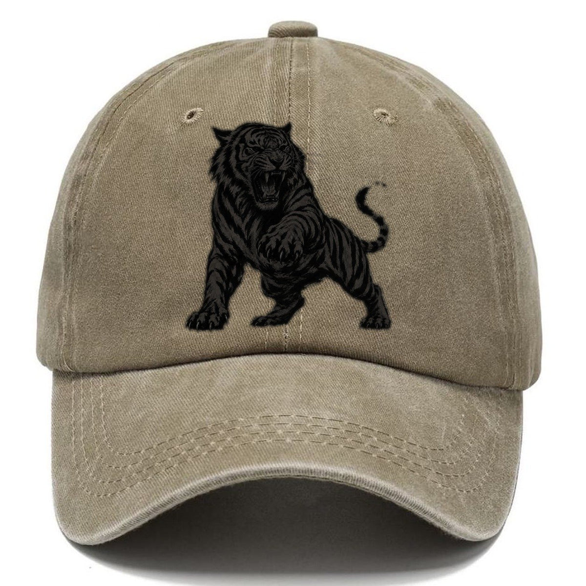 Tiger Stripes Classic Cap – Warm Sand