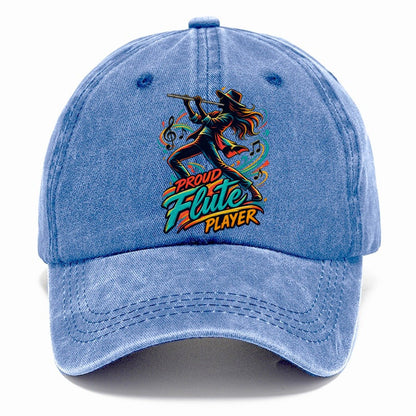 Proud Flute Player Music Instruments Classic Cap – Summer Sky