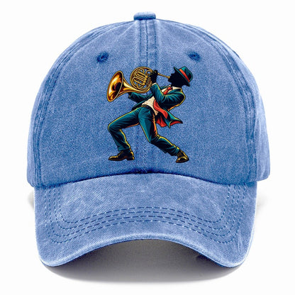 French Horn Icon Music Instruments Classic Cap – Summer Sky