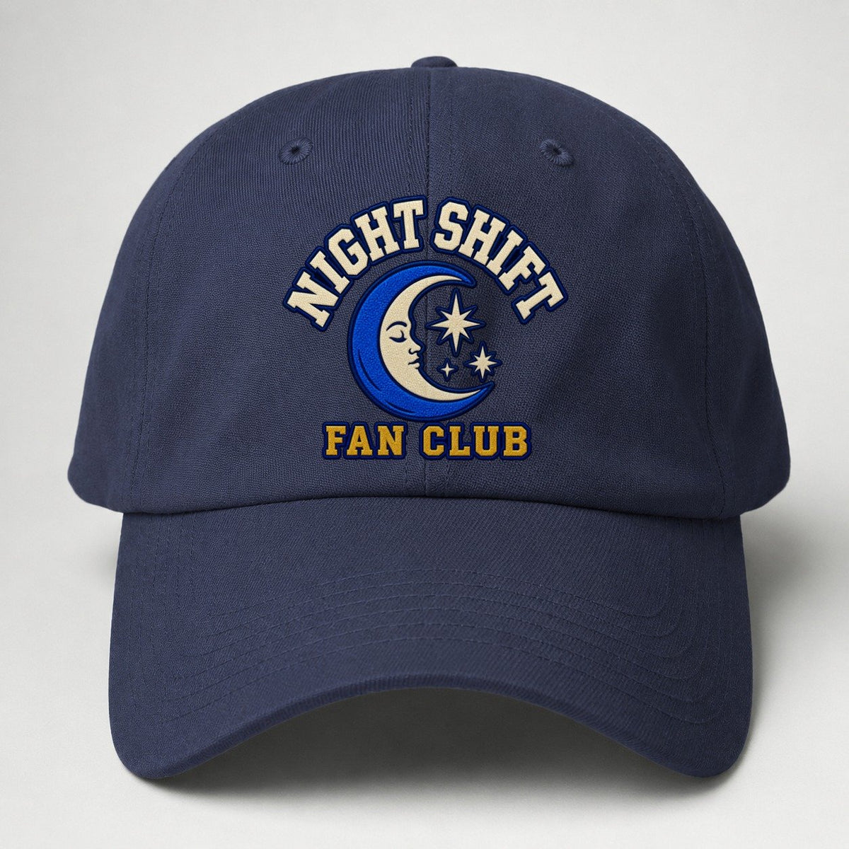 Night Shift Fan Club Baseball Cap – Twilight Navy
