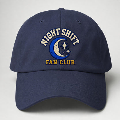 Night Shift Fan Club Baseball Cap – Twilight Navy
