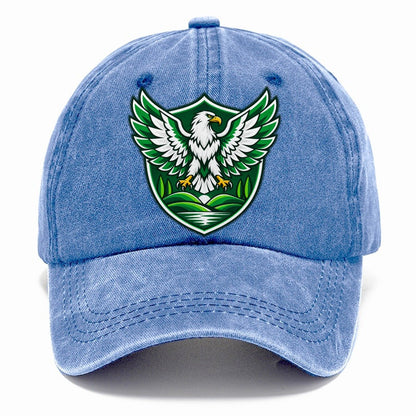 Nigeria Minimal Emblem Country Logos Classic Cap – Summer Sky