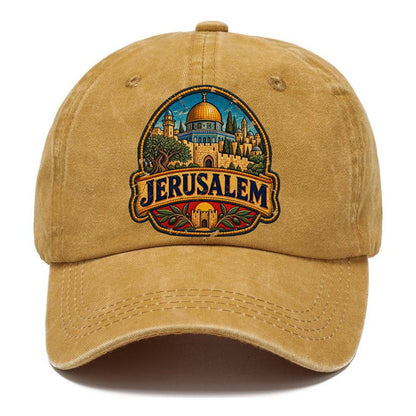 Jerusalem Travel Patch Jerusalem Classic Cap – Golden Harvest