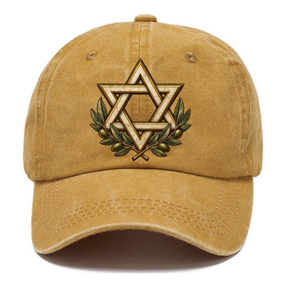 Star Of David Olive Heart Everyday Originals Classic Cap – Golden Harvest