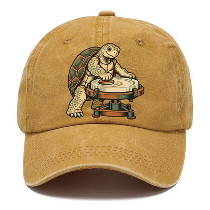 Turtle Lens Grinder Sundown Familiars Classic Cap – Golden Harvest