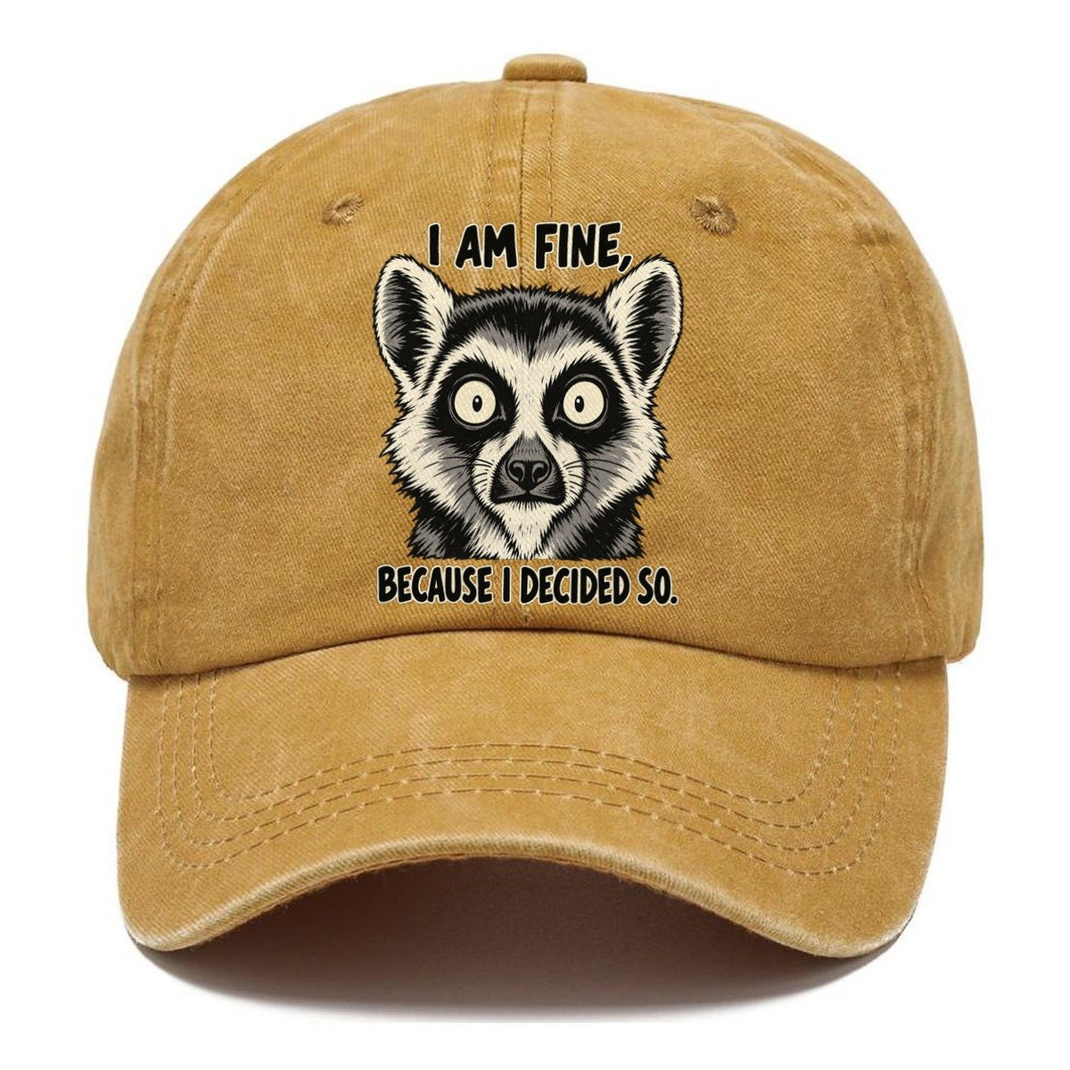 I Am Fine Feral Logic Classic Cap – Golden Harvest
