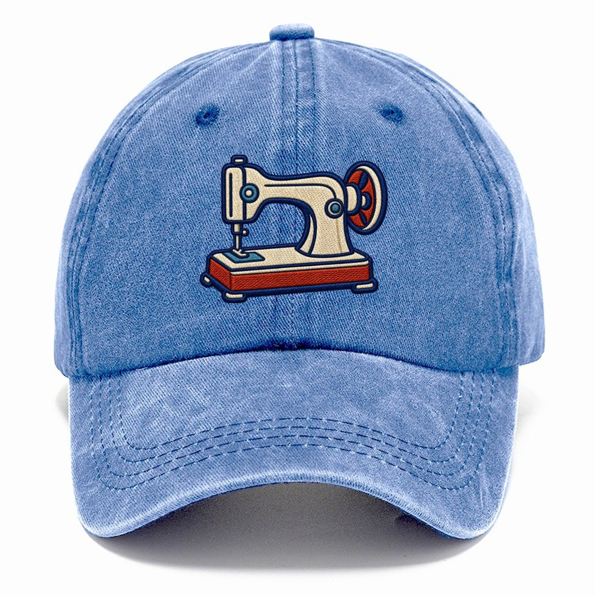 Sewing Machine Tiny Solo Marks Classic Cap – Summer Sky