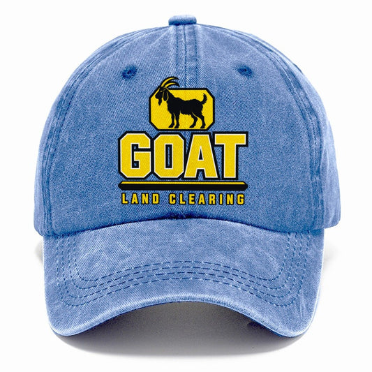 Goat Land Clearing Heavy Duty Classic Cap – Summer Sky