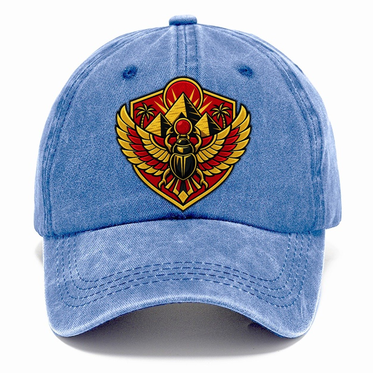Egypt Minimal Emblem Country Logos Classic Cap – Summer Sky