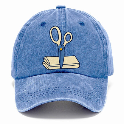 Fabric Shears Study Sewing And Quilting Classic Cap – Summer Sky