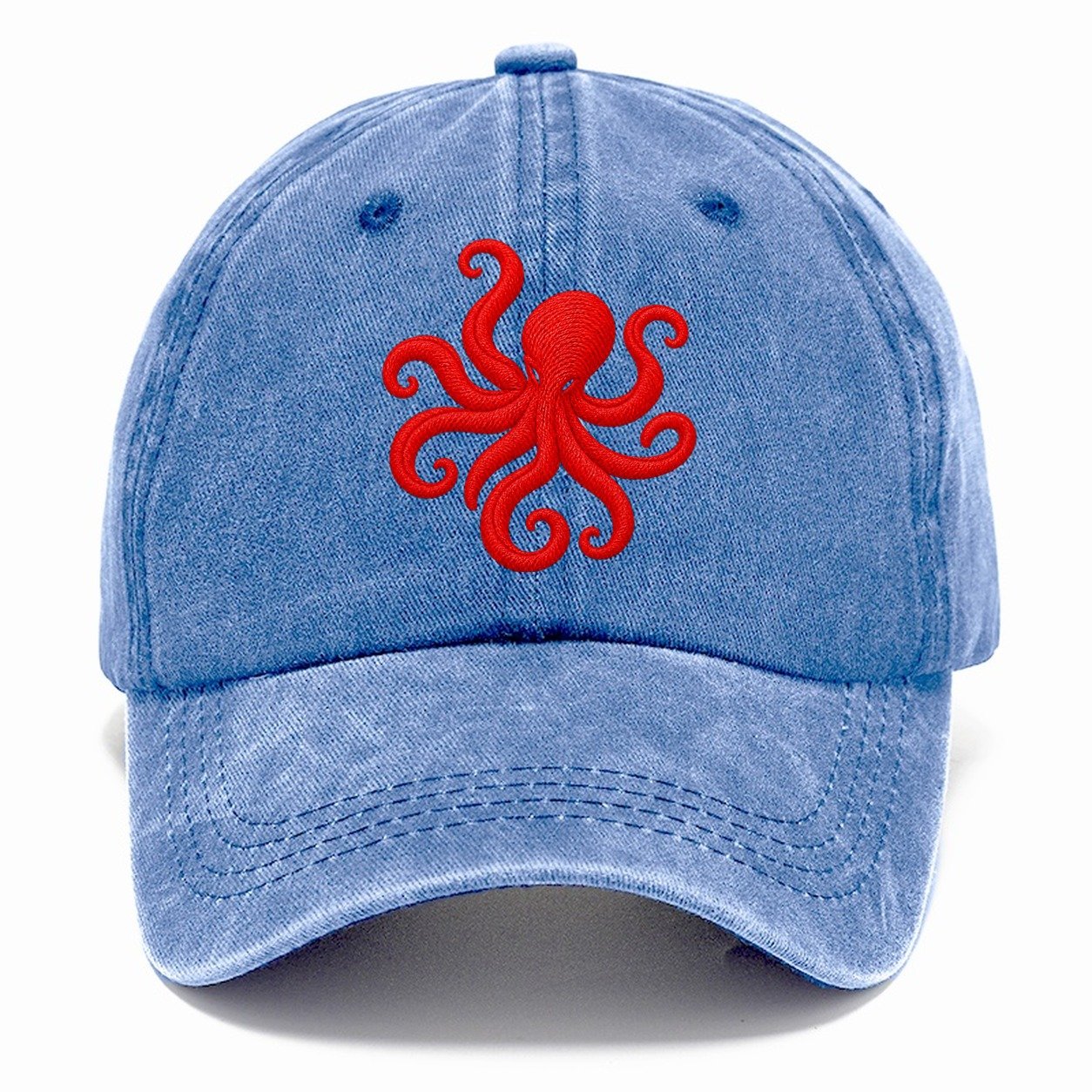 Octopus Spiral Reach Micro Motion Mark Classic Cap – Summer Sky