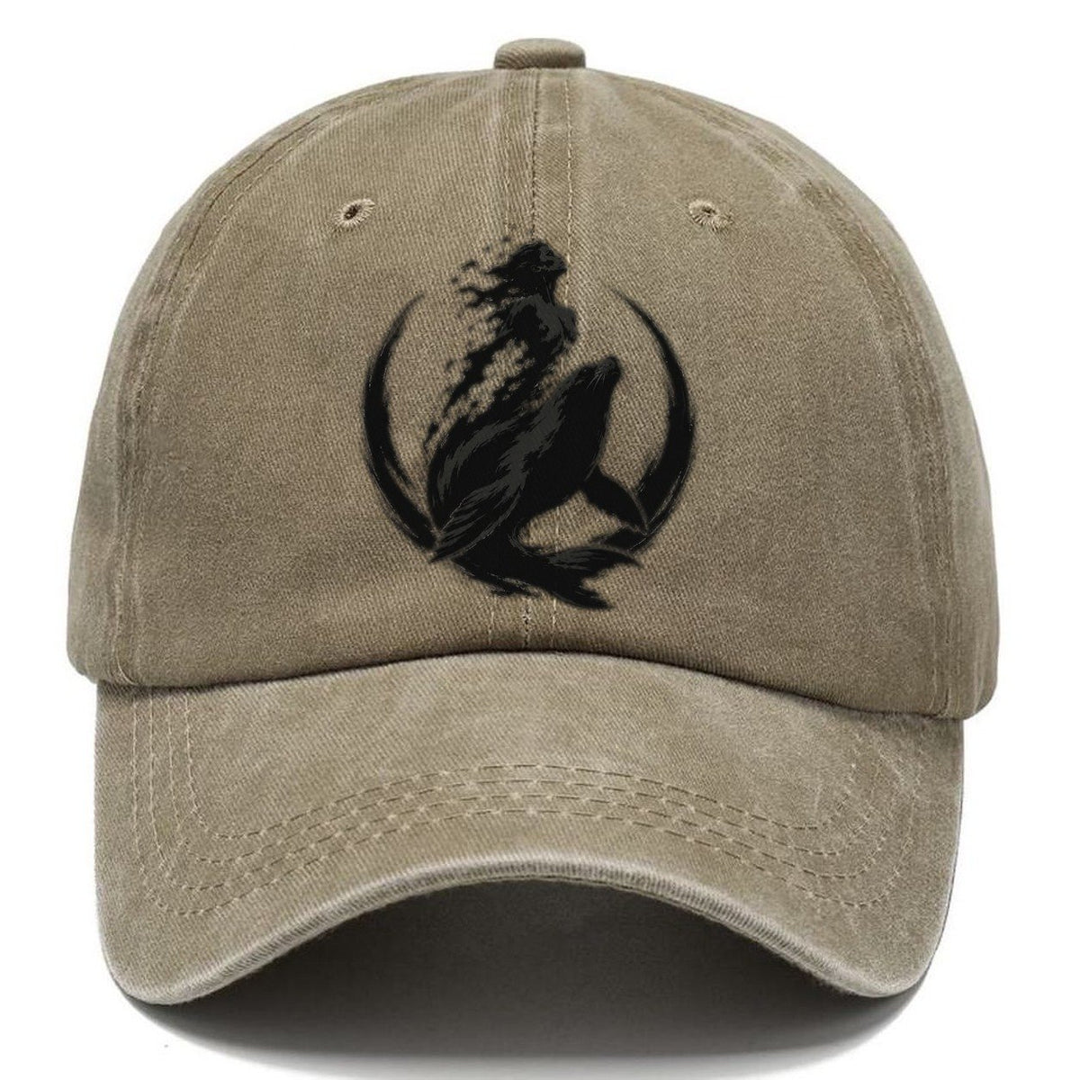 Selkie Dark Markings Classic Cap – Warm Sand